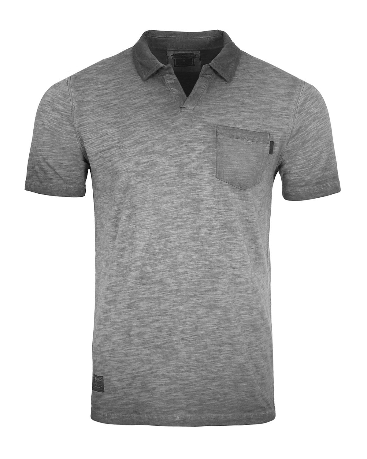 Vintage Garment Dyed Short Sleeve Polo Shirt | Classic Men’s Casual Top