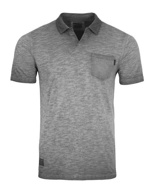 Vintage Garment Dyed Short Sleeve Polo Shirt | Classic Men’s Casual Top