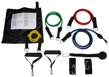 Resistance Tubing Kit - 11 Piece Set for Enhanced Workouts