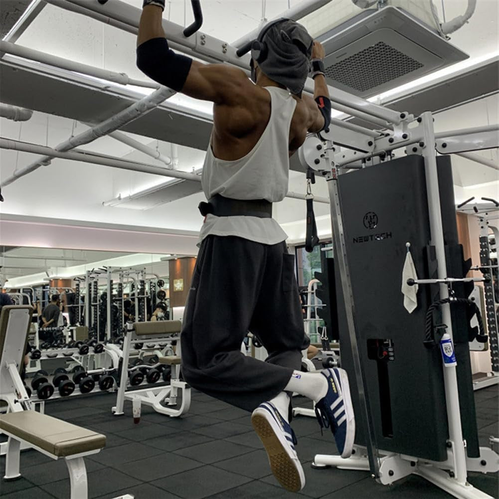 Men'S Gym Bodybuilding Stringer Tank Top Workout Muscle Cut Shirt Fitness Sleeveless Vest