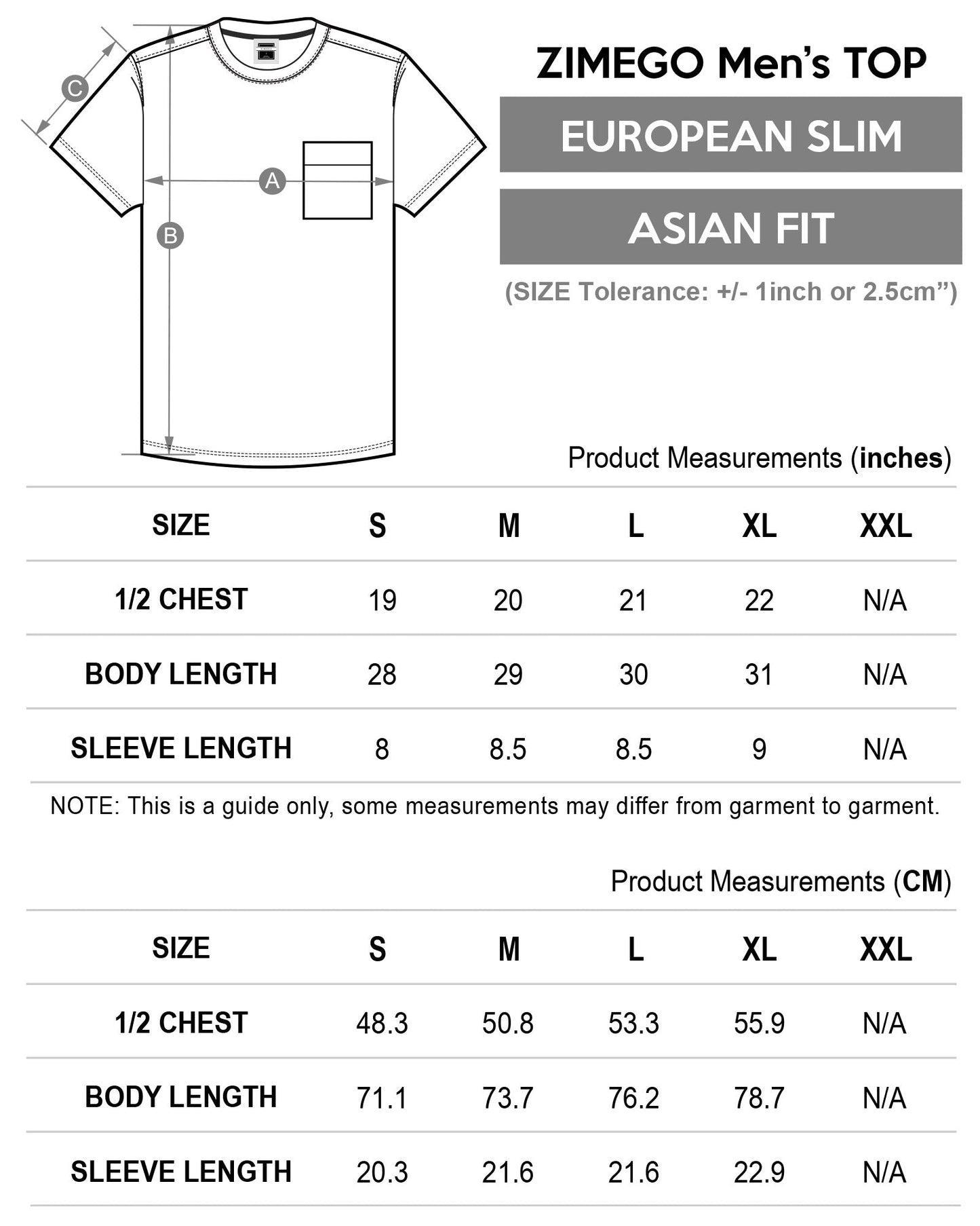 ZIMEGO Men’s Chest Pocket T-Shirt | Urban Hip Hop Streetwear Casual Top