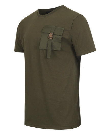 ZIMEGO Men’s Chest Pocket T-Shirt | Urban Hip Hop Streetwear Casual Top