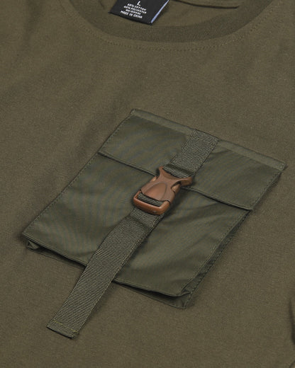 ZIMEGO Men’s Chest Pocket T-Shirt | Urban Hip Hop Streetwear Casual Top